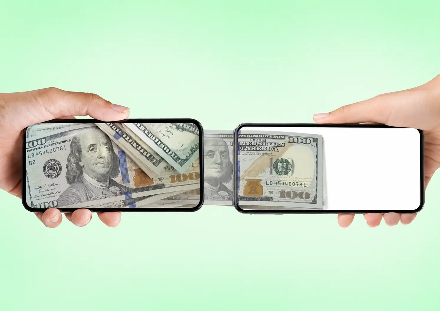Phone transfer money